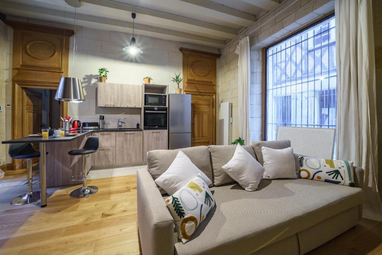 Apartmán La Cour Du Grand Marche Tours Exteriér fotografie